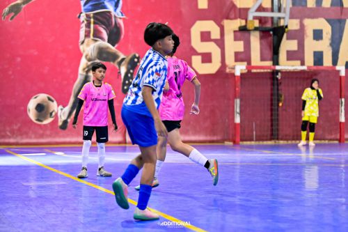 Panduan Pelatih Futsal Mengajarkan shooting menggunakan kaki kiri